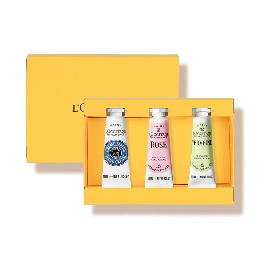 L'OCCITANE（ロクシタン） ミニハンドクリームトリオ シア&ローズ