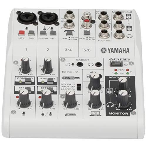 送料込み/直送 ヤマハ YAMAHA ウェブキャスティングミキサー オーディオインターフェース 6チャ