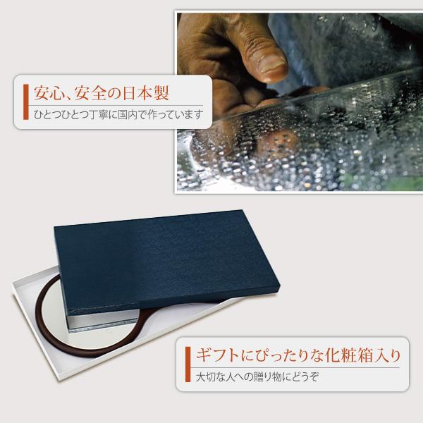 手になじむ木製ハンドミラー】国産 無垢 手鏡 敬老の日