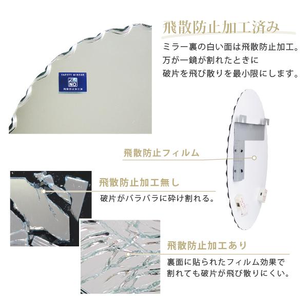 【ウォールミラー SUC-NM4060】塩川光明堂 吊り鏡 SUC_6