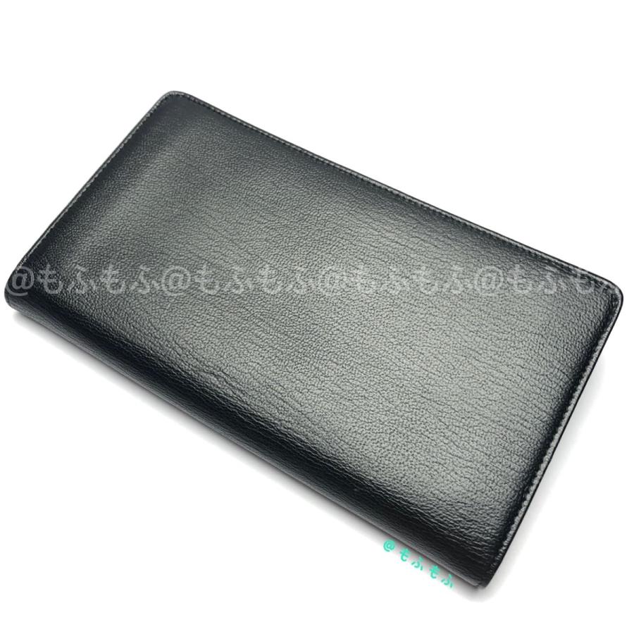 CHANEL（シャネル） カーフスキン ココマーク 二つ折り長財布 ブラック