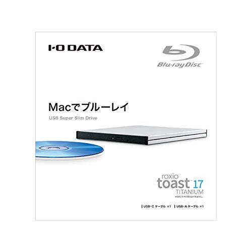 年末 アイ・オー・データ USB 3.1 Gen 1(USB 3.0)/2.0対応 Mac用ポータブルブルーレイドライブ 日本メーカー BRP-UT6/MC