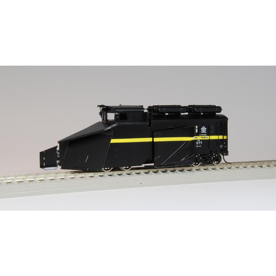 ホビーショップ モア製 鉄道模型 1/80 16.5mm】キ550 除雪車 TR41付 黄