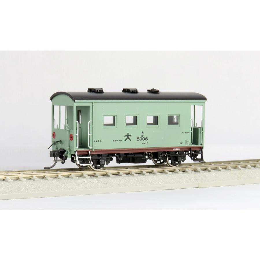 ホビーショップ モア製 鉄道模型 1/80 16.5mm】ヨ5000 車掌車 コンテナ