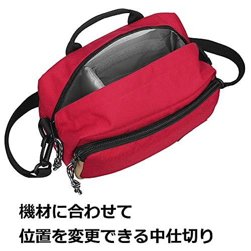 OUTDOOR PRODUCTS (アウトドアプロダクツ) カメラバッグ カメラショルダーバッグ03 2.5L レッド ODCSB03RD インナーバッグとしても使えるコンパクト｜shopmulti｜06