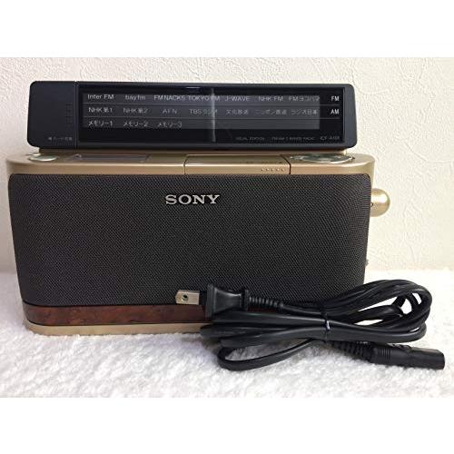 SONY FM/AM ホームラジオ A101 ゴールド ICF-A101/N : ショップマルチ  