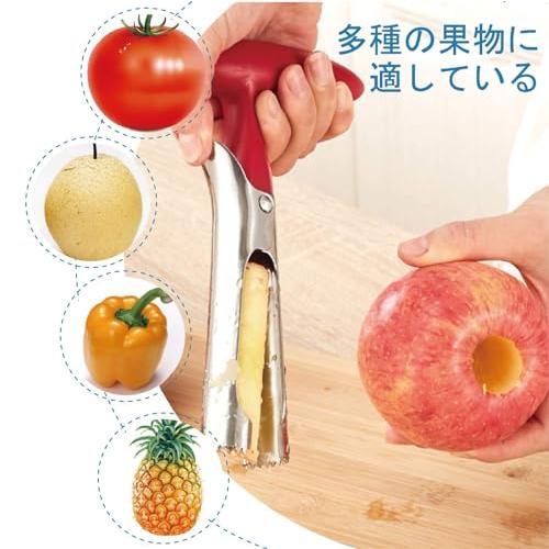 Geerow りんごの芯取り アップル芯抜き器 ステンレス鋼 林檎 芯 Geerow りんごの芯取り アップル芯抜き器 ステンレス鋼 林檎 芯