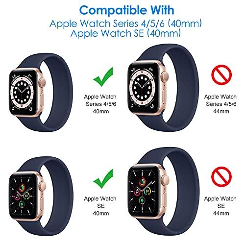 JEDirect Apple Watch SE (2022/2020) /Series 6 5 4（40 mm用） 液晶保護フイルム 高透過率 HD画面 40mm 3枚入り｜shopmulti｜02