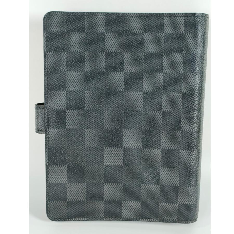 LOUIS VUITTON ルイヴィトン 手帳カバー ダミエ グラフィット
