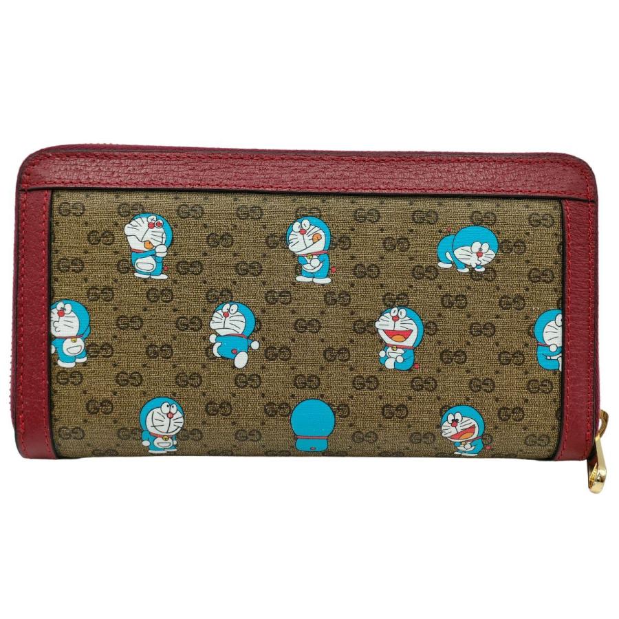 GUCCI（グッチ） 美品 ミニGGスプリームドラえもん コラボ ラウンド
