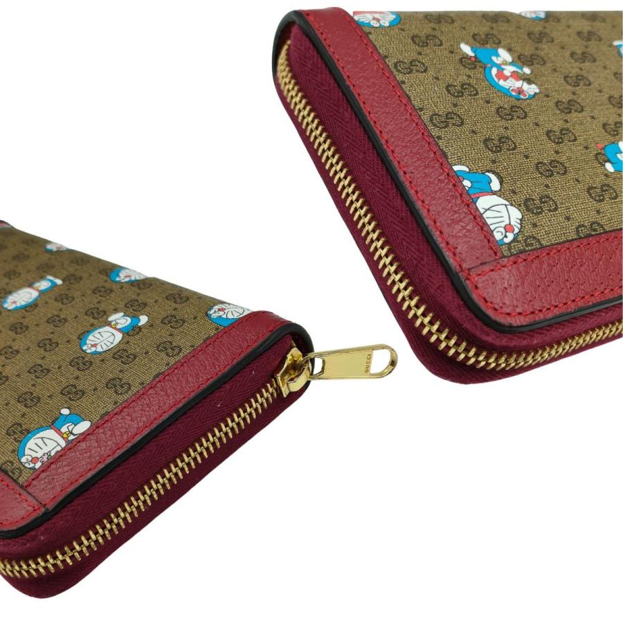GUCCI（グッチ） 美品 ミニGGスプリームドラえもん コラボ ラウンド
