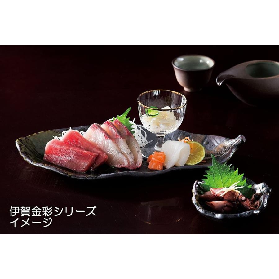 三陶 萬古焼 角のぞき グレー 16055 伊賀金彩|shopnachimi|02