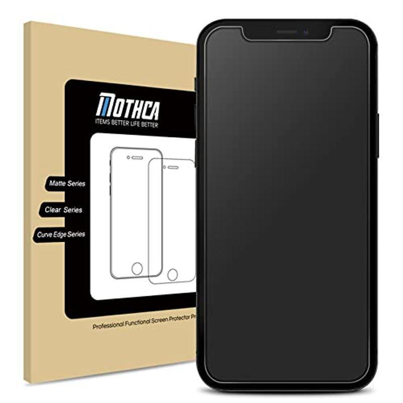 Mothca アンチグレア強化ガラス iPhone 12/iPhone 12 pro対応 強化ガラス 液晶保護フィルム サラサラ タッチ感