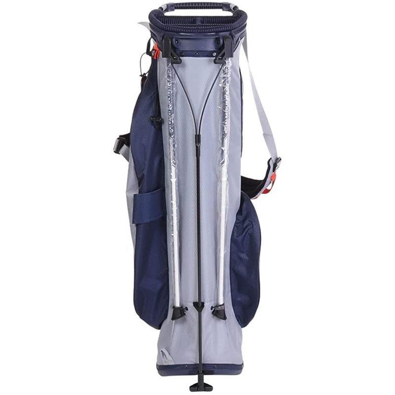サンマウンテン 継続定番商品 キャディバッグ 軽量 (9.0型・4分割・スタンド式) / ゴルフ / 267-2980205 020_グレー 継続定番商品 キャディバッグ 軽量 0型 4分割 スタンド式 ゴルフ 020_グレー