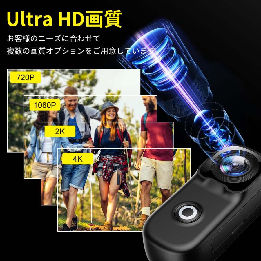 小型防犯カメラ ミニカメラ 500万高画質 WiFi 家庭用 長時間録画録音