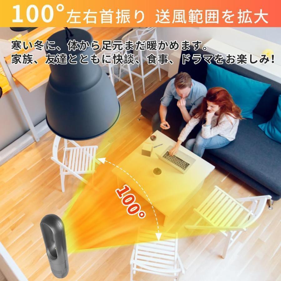 セラミックヒーター ヒーター 冷暖タイプ 扇風機 タワーファン 大型 8