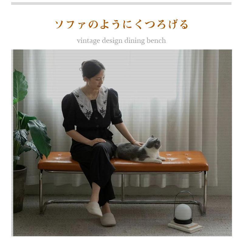 ダイニングチェア ベンチ ダイニングベンチ 椅子 長椅子 単品 シート クッション イス チェア おしゃれ 2人掛け 3人掛け 北欧西海岸 シンプル リビング 寝室玄関_5