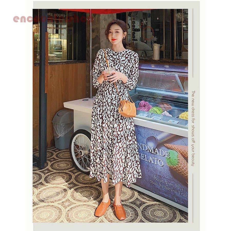 ワンピース レディース 40代 春秋新作 きれいめ マキシワンピース