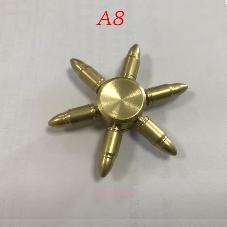新型DIY ハンドスピナー 水道 Hand Spinner ストレス解消 6枚翼