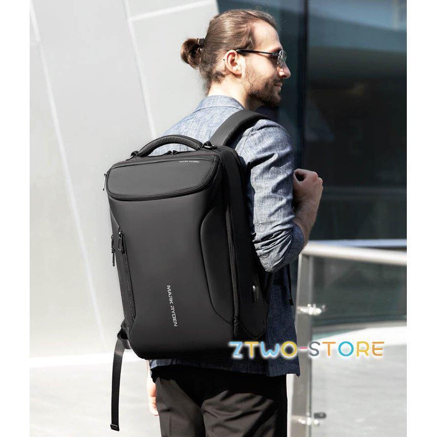 ビジネスリュック ビジネスバック 33L 大容量 薄型 防水 PC収納 出張 ウォーキング 自転車 通勤.通学 メンズ usbポート 防水 斜め掛け ジッパー