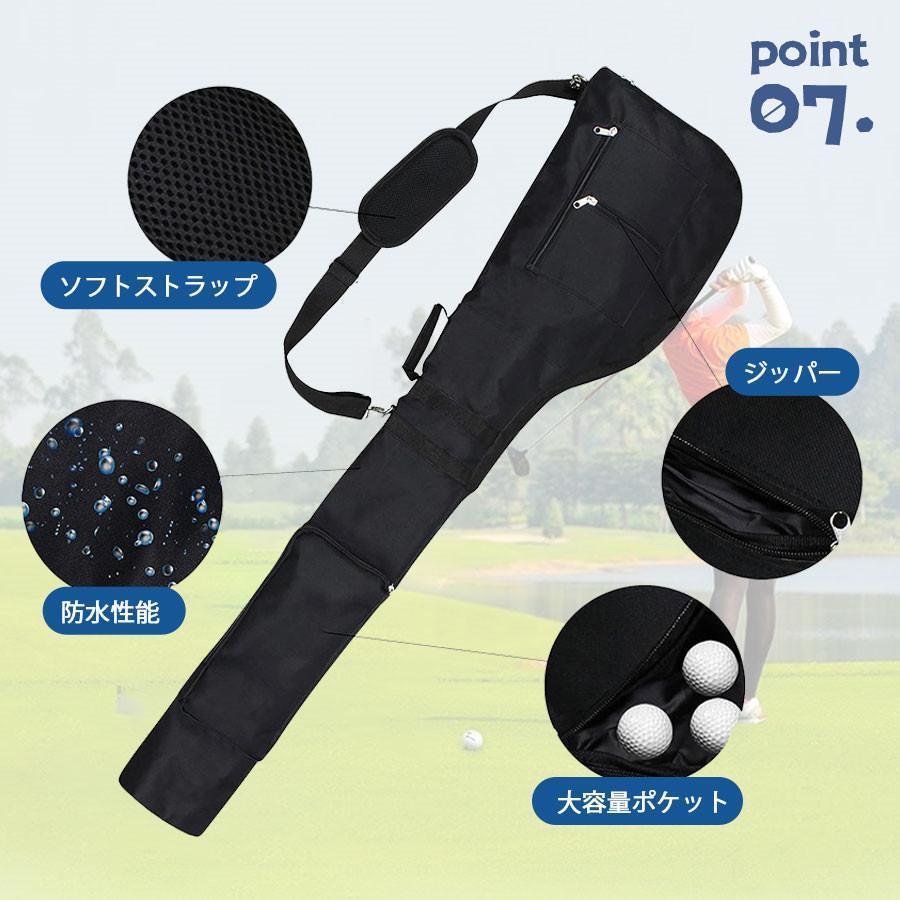 ゴルフ クラブケース 練習用 ゴルフバッグ キャディバッグ 大容量 8本
