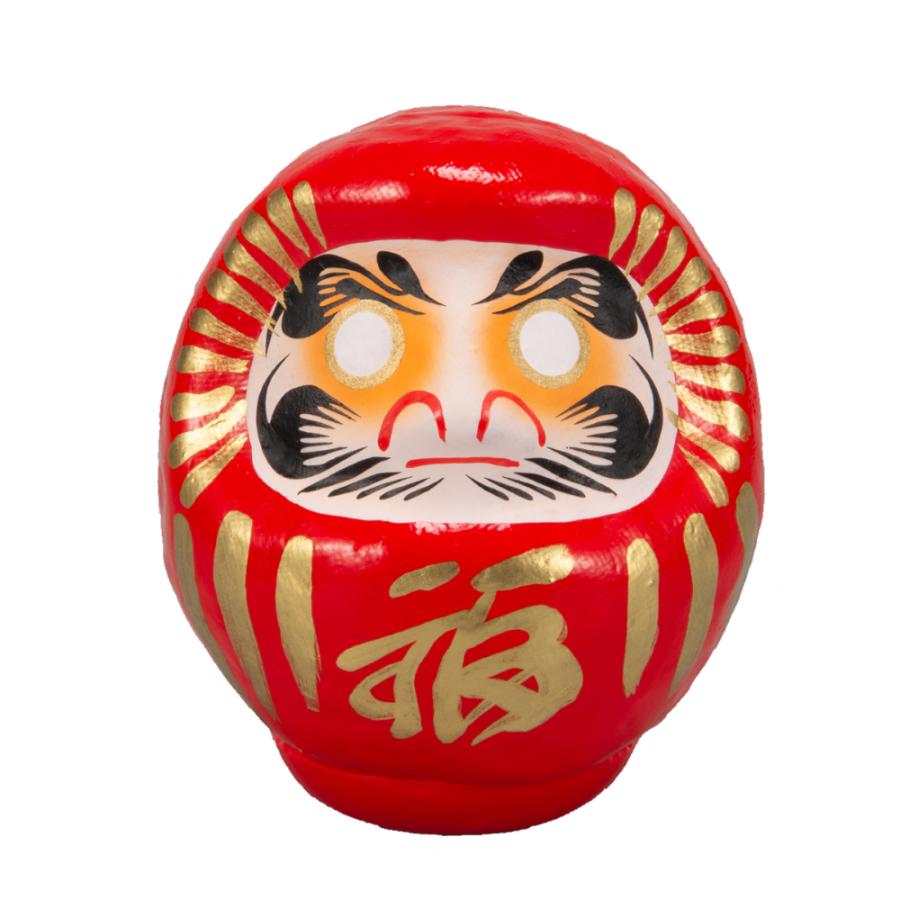 美品　達磨ダルマ10体 高崎だるま 黒 10号 28×26×30cm 商賣繁昌・目標達成 HKDM-10-BK