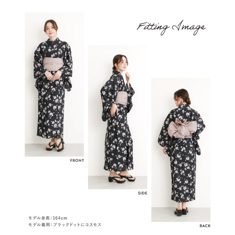 浴衣 レディース 単品 ワンピース セパレート 大人可愛い 2way 簡単