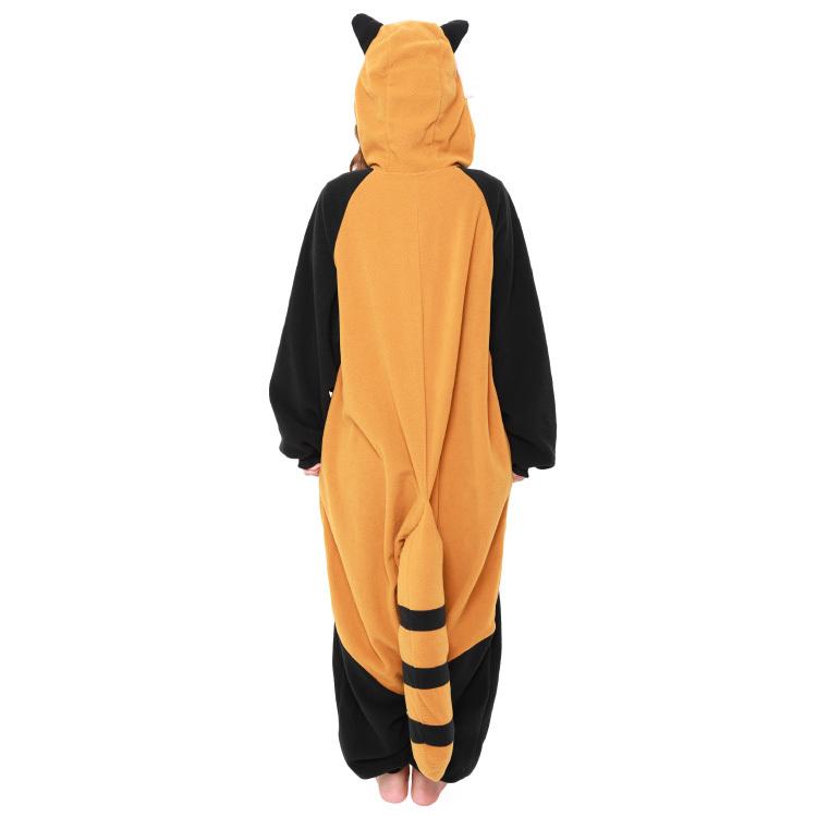 着ぐるみ パジャマ 大人用 レッサーパンダ アニマル ハロウィン