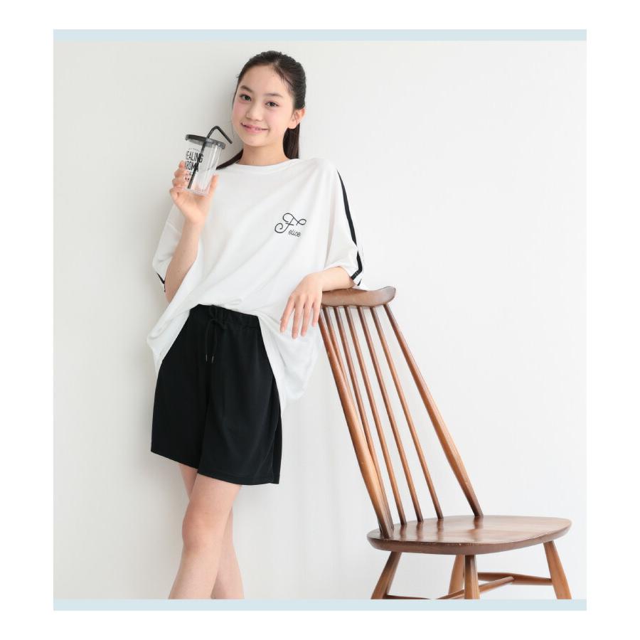 パジャマ キッズ ジュニア 女の子 半袖 メッシュ 速乾 ルームウェア 春