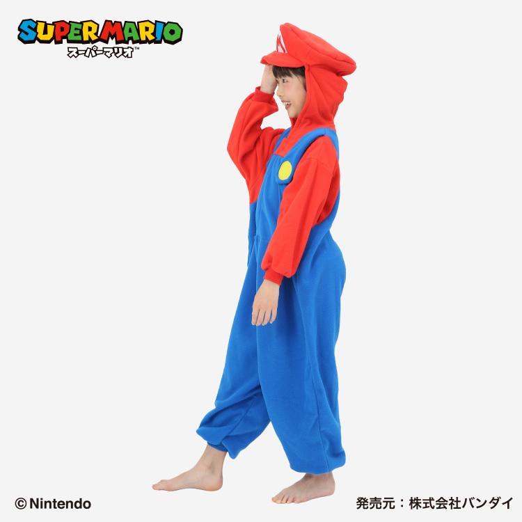 マリオブラザーズ マリオ衣装 マリオ 学 祭 ルイージ M 125 135cm