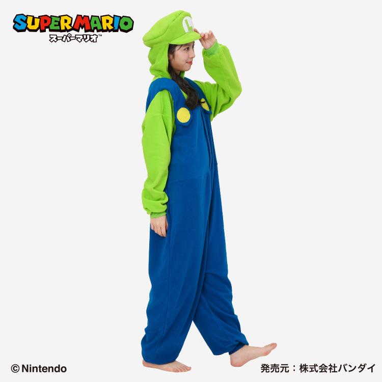 スーパーマリオ 着ぐるみ 大人用 ルイージ スーパーマリオブラザーズ