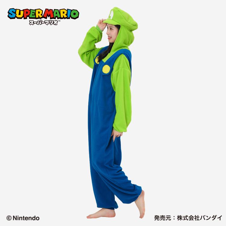 スーパーマリオ 着ぐるみ 大人用 ルイージ スーパーマリオブラザーズ