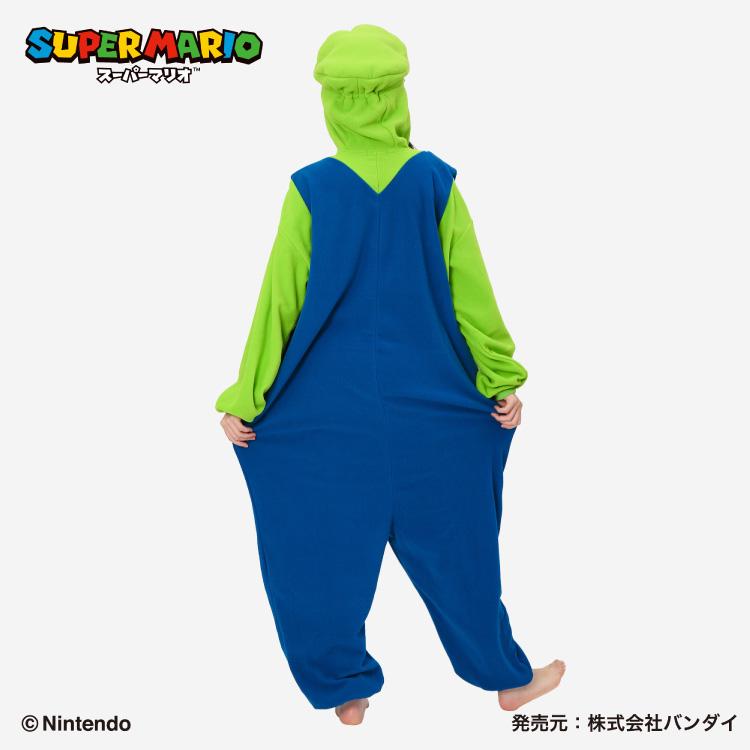 スーパーマリオ 着ぐるみ 大人用 ルイージ スーパーマリオブラザーズ