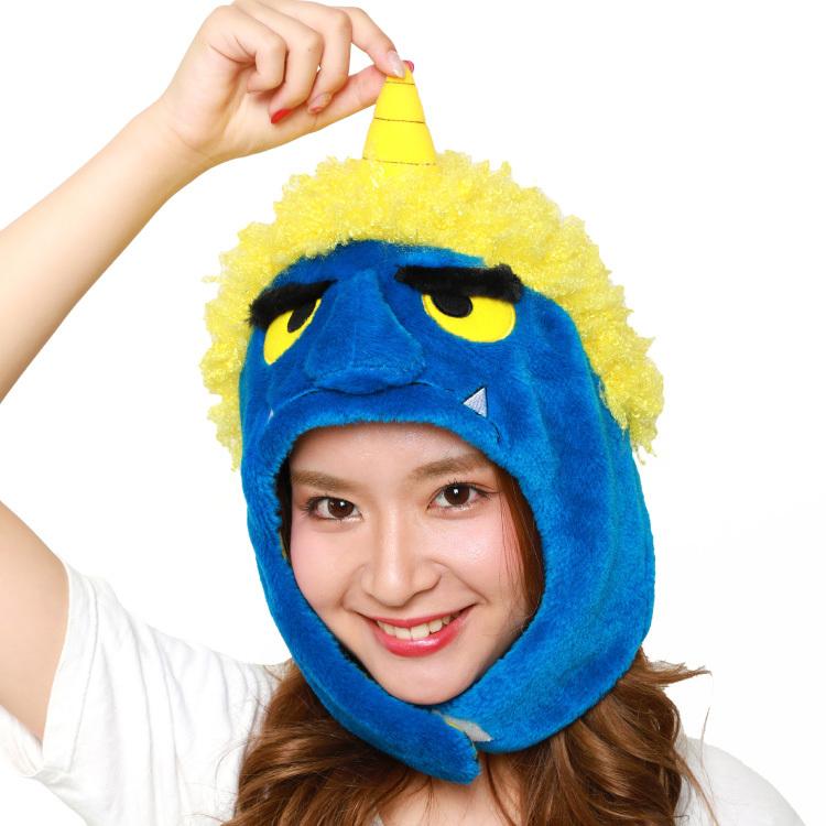 着ぐるみキャップ 帽子 被り物 青鬼 キャラクター ハロウィン 大人用 フリース サザック Sazac コスプレ 仮装 なりきり Y3 Cap 2743bl Cap 2743bl Nishiki Yahoo 店 通販 Yahoo ショッピング