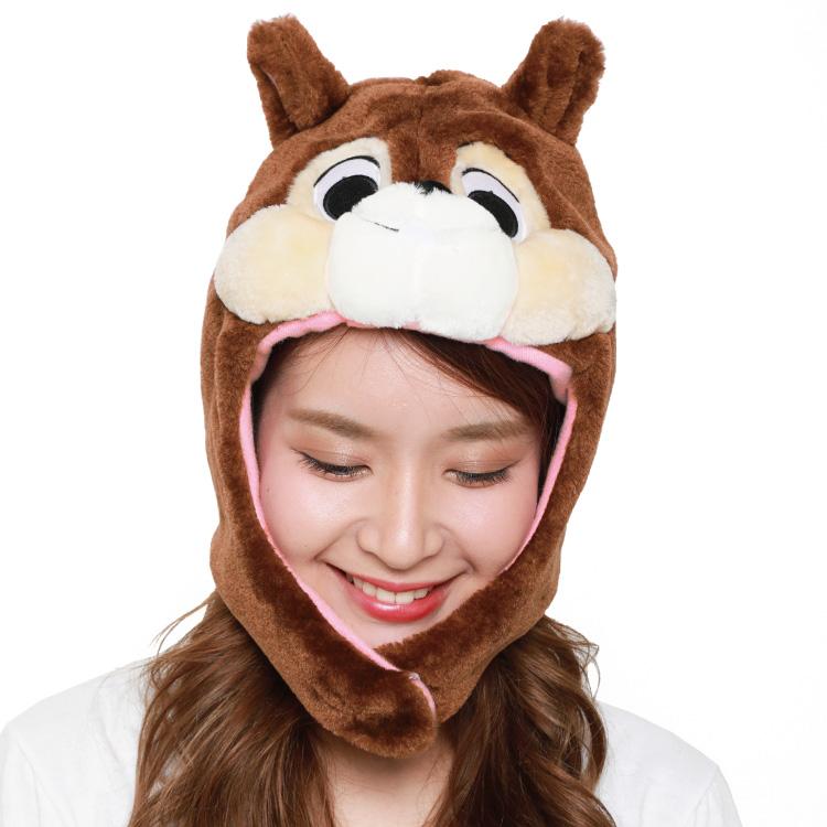 Disney（ディズニー） 着ぐるみキャップ 帽子 被り物 チップ