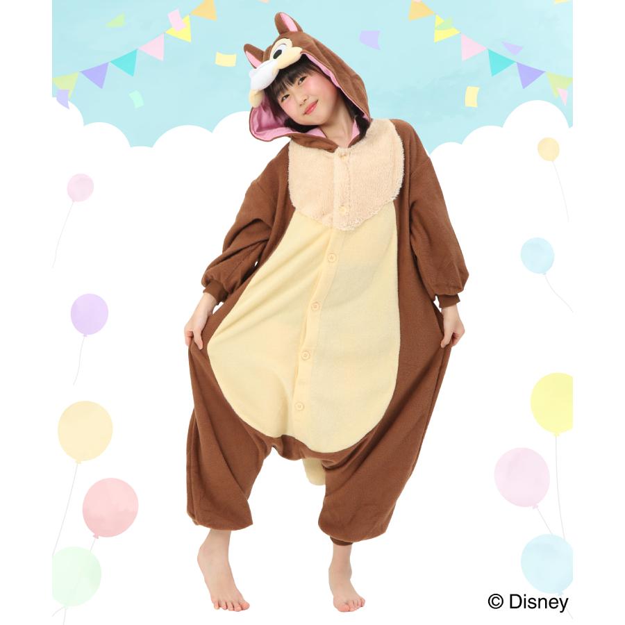 Disney（ディズニー） 着ぐるみ パジャマ 子供用 130cm 110cm チップ