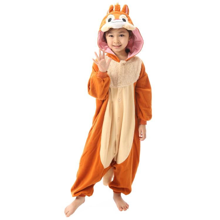 Disney（ディズニー） 着ぐるみ パジャマ 子供用 デール フリース