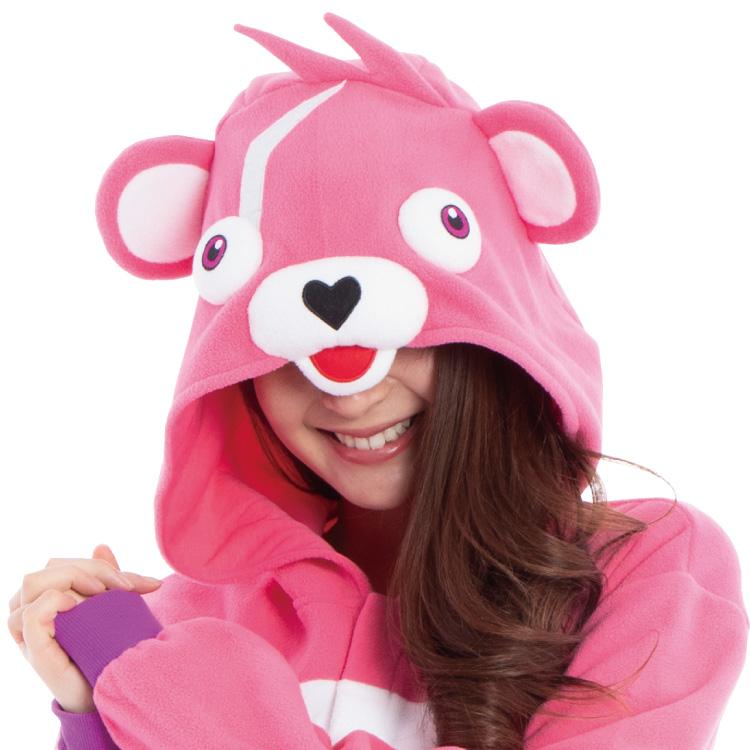 着ぐるみ パジャマ 大人用 フリース フォートナイト Fortnite ピンクのくまちゃん ハロウィン 衣装 コスチューム サザック ｓ ｍ Sazac Y1 Fortnite 佐川 Fortnite Nishiki Yahoo 店 通販 Yahoo ショッピング
