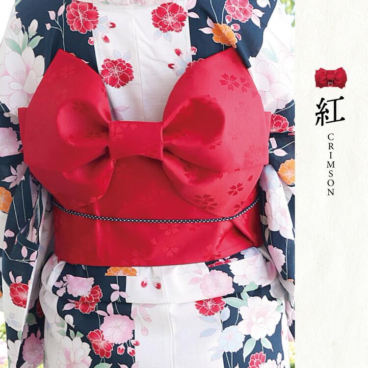 リボン型作り帯 作り帯 単品 浴衣小物 yukata 簡単アレンジ 和装 和服小物 和小物 お祭り 夏祭り 花火【全6色】 z1-obi2 | ブランド登録なし | 11