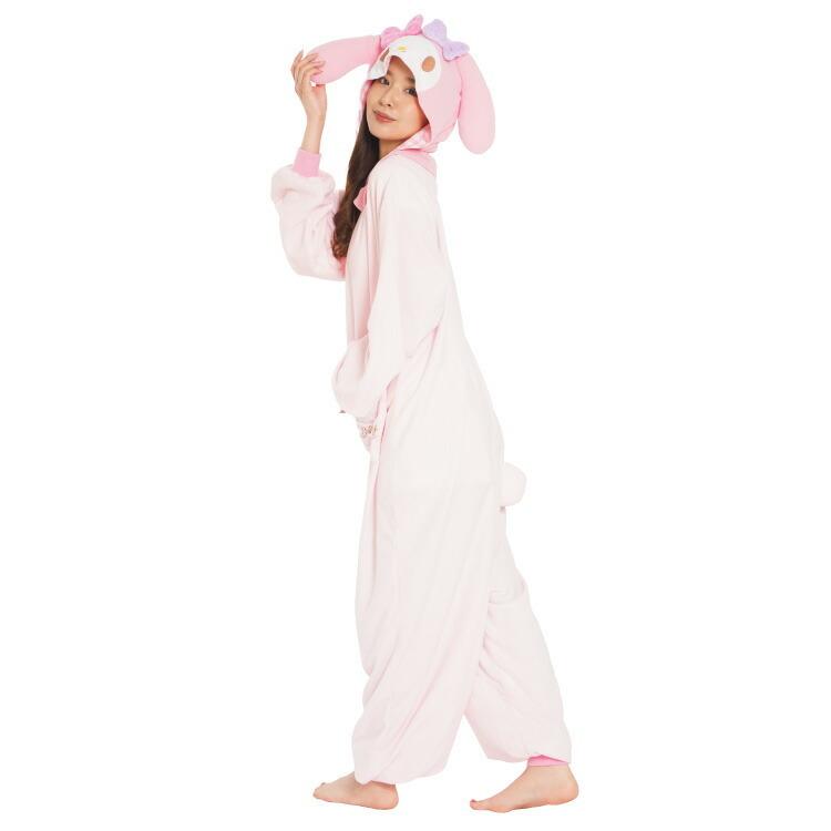 sanrio（サンリオ） 着ぐるみ パジャマ 大人用 パイル マイメロディ
