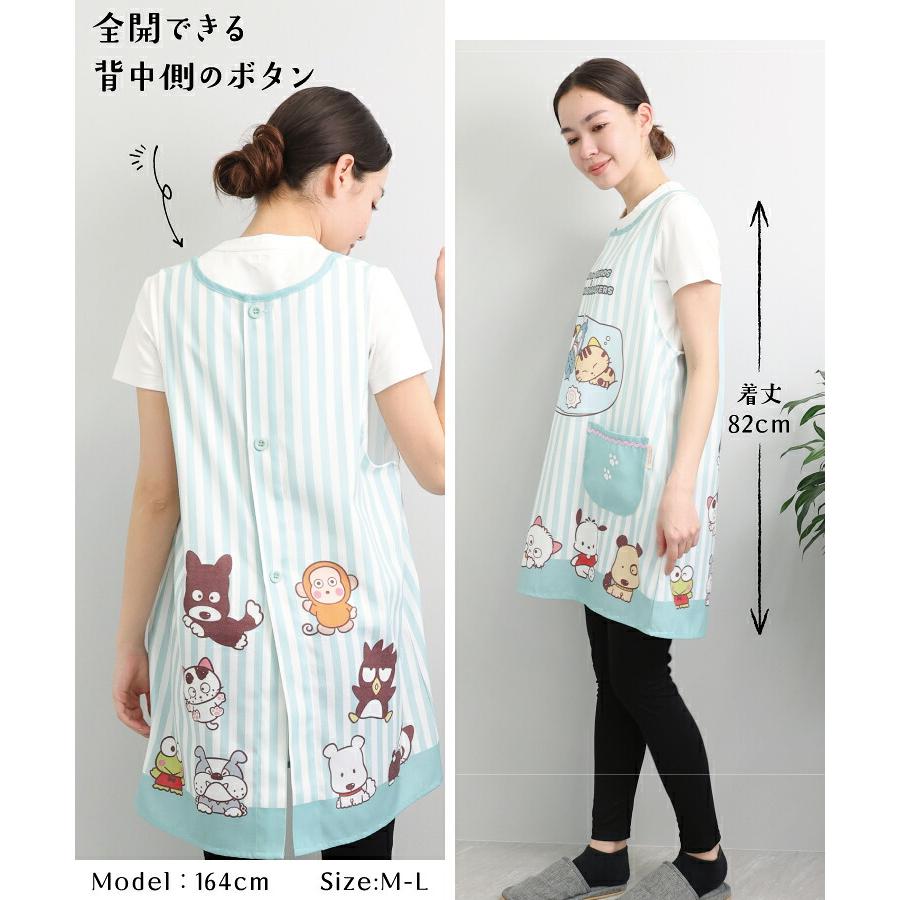 sanrio（サンリオ） エプロン 保育士 キャラクター 大人 かわいい
