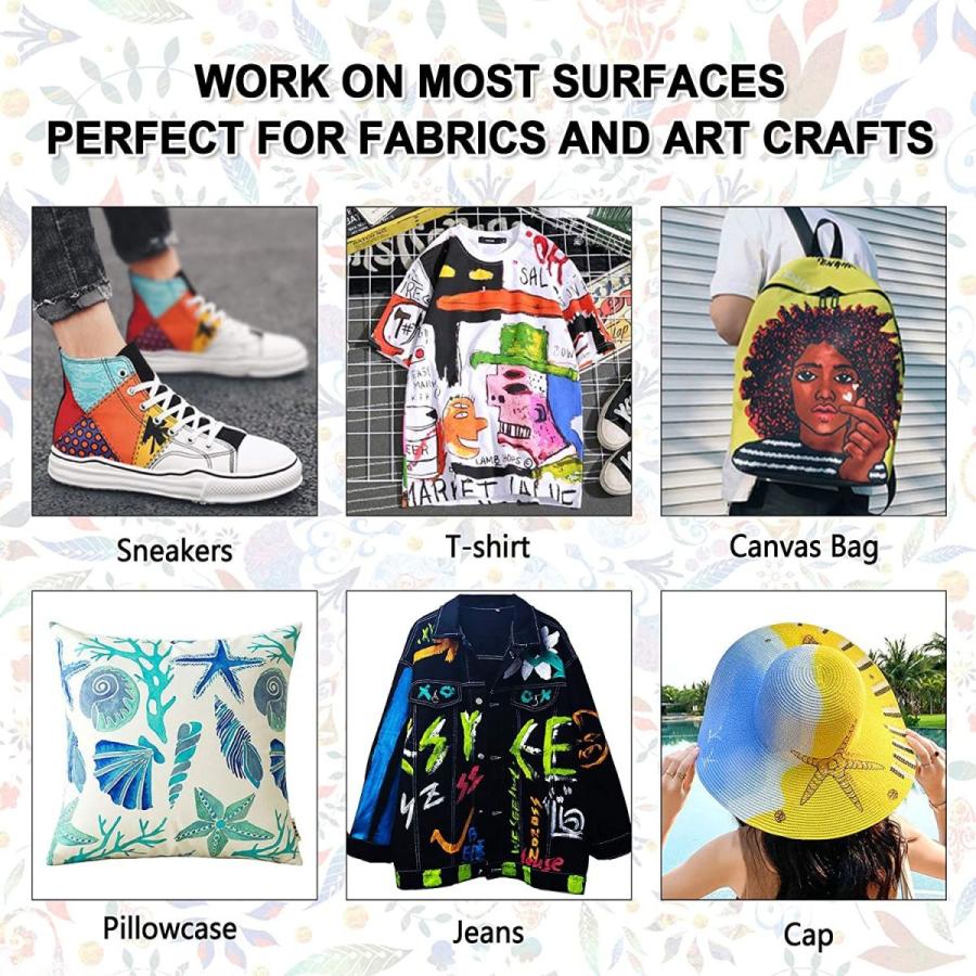 Shuttle Art 布描き絵の具 18色セット 60ml 布えのぐ 布用絵の具 洗える 落ちない 染色用 ファブリックペイント ペイント Shop Noa 通販 Yahoo ショッピング