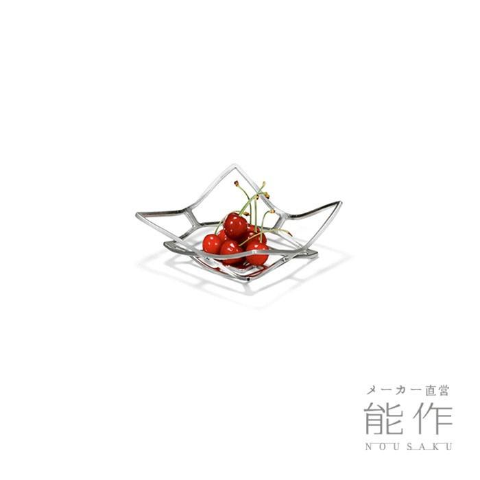 能作 公式 KAGO - スクエア - S 錫100％ ギフト包装可 プレゼント 記念