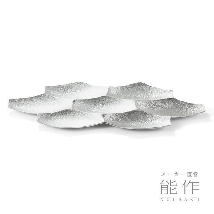 公式 能作  Sasa - M 錫100％ 皿 ギフト包装可 プレゼント 記念品 結婚祝いの画像