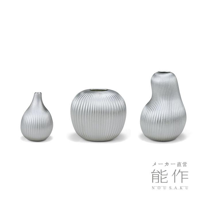 公式　能作 フラワーベース - suzu - りんご　錫100％ ギフト包装可 プレゼント 記念品 結婚祝い_2