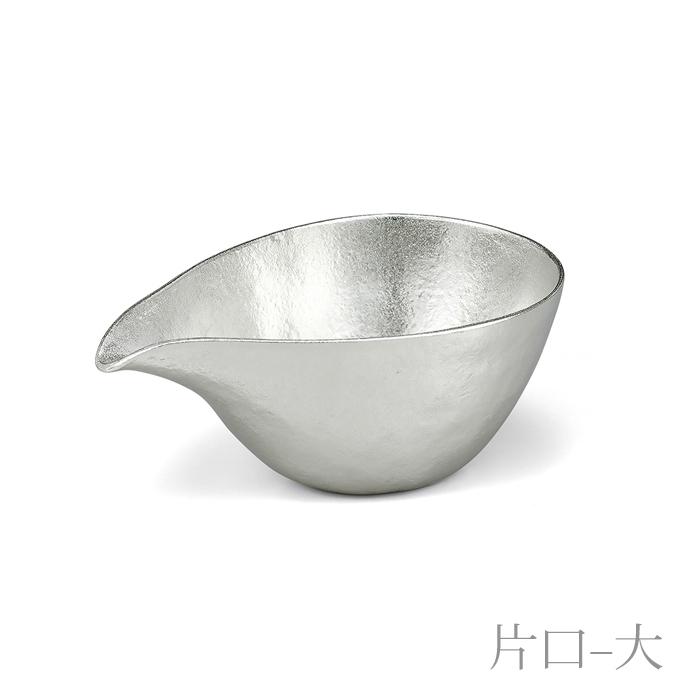 能作 公式 能作 片口 - 大・富士山 2ヶセット（桐箱入） 錫100 