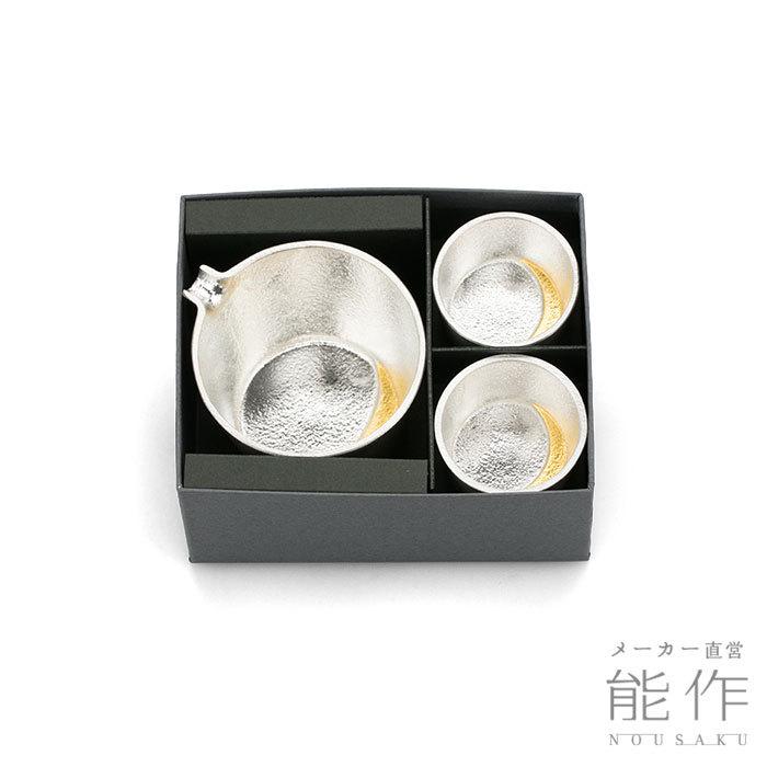 能作ぐい呑　月金箔2個セット 能作 公式 月の酒器 - 金箔セット : 能作Yahoo!ショッピング店 - 通販