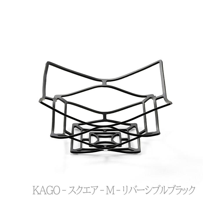 能作 KAGO - スクエア - リバーシブルブラック M・Lセット 錫100％ ギフト包装可 プレゼント 記念品 結婚祝い_3