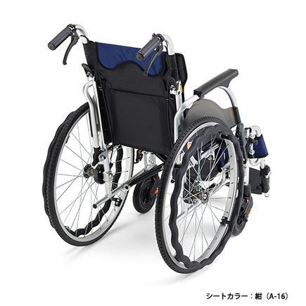 ミキ 自走式車いす CRT-SG-3 ノーパンクタイヤ スライド延長ブレーキ