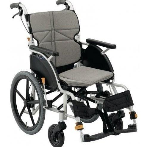 松永製作所 介助式 ネクストコアプチ NEXT-20B 低床スタンダードタイプ 座幅40ｃｍ 座奥行き36cm ドラム式介助ブレーキ エアタイヤ【法人様送料無料(一部除く)】